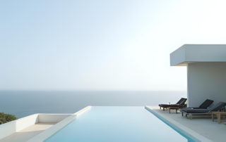piscine à débordement